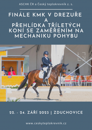 Koně kvalifikovaní do Finále KMK drezura 2023